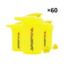 CARTON X60 SHAKERS SPORTONE 400ML -Jaune