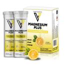 MagnesiumPlus - Electrolytes + Magnesium - (Boite de 2) - Lemon - VHealth Supplements